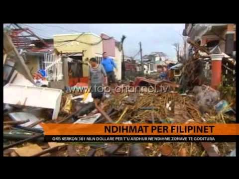 Ndihmat për Filipinet - Top Channel Albania - News - Lajme