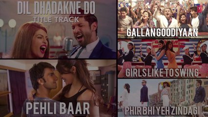 'Dil Dhadakne Do' Full AUDIO Songs JUKEBOX |