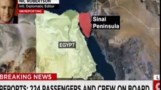 Passenger plane crashes in Egypt with 224 on board