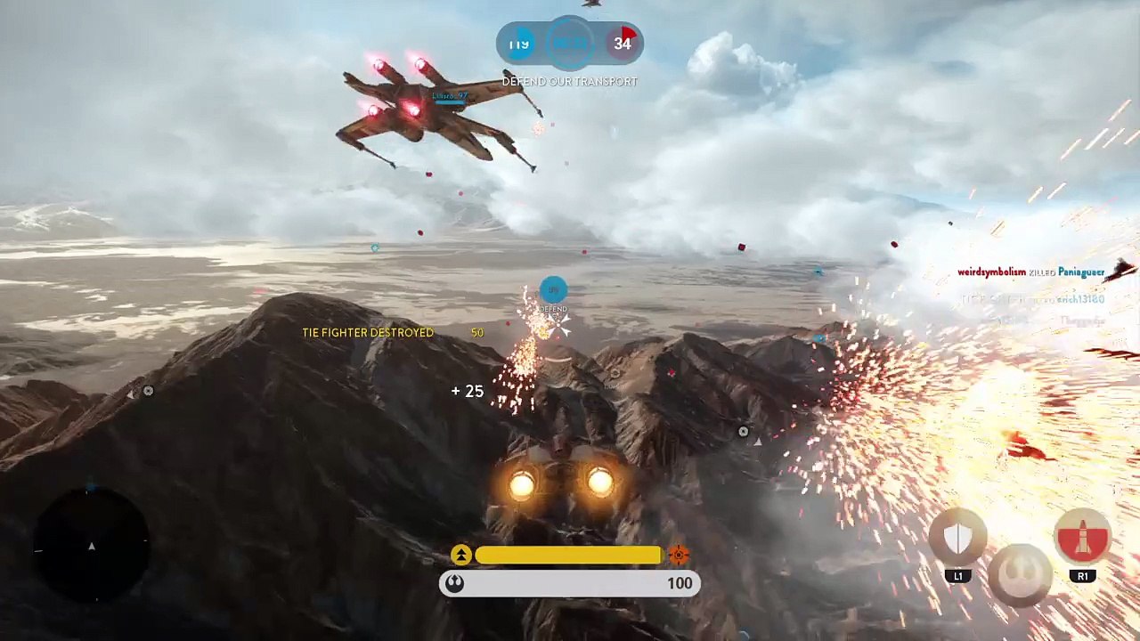 They came from behind!