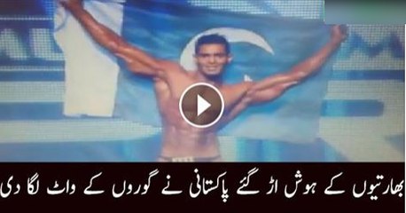 Pakistani Bodybuilder Salman Ahmad Wins Muscle Mania Title in Las Vegas