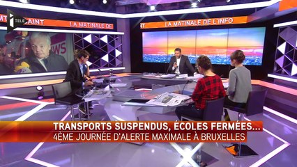 À Bruxelles, "reprendre une vie normale en sécurisant les lieux"