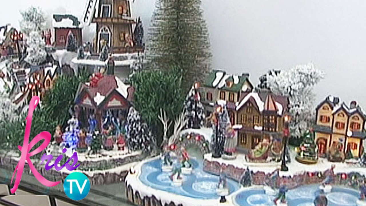 Kris TV: Jed's Christmas village collection