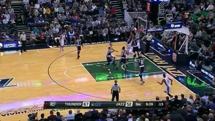 La contre-affaque éclair de Russell Westbrook et Kevin Durant