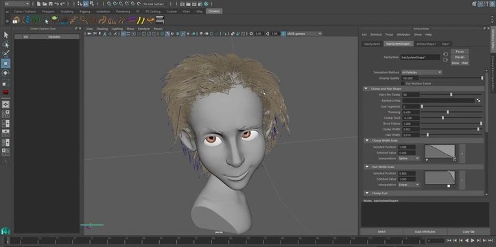 Ornatrix for Maya 101 - Ornatrix Styling with Paint Effects Hair