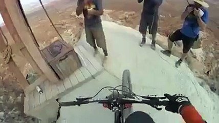 Unbelievable!  Crazy boy riding cycle from mountain to mountain | Bravo | watch & enjoy
