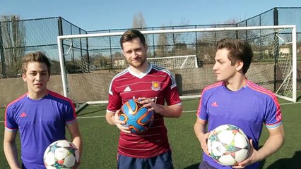 SkillTwins FUNNY FOOTBALL Challenges ft. Spencer FC ★