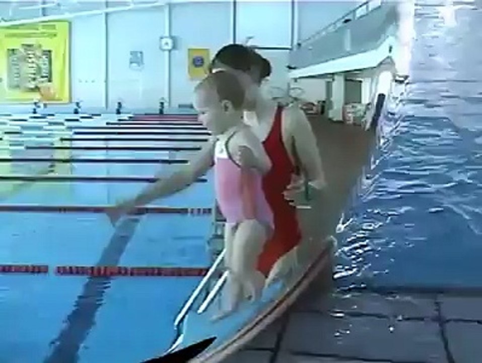 Boy Swiming