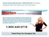 Norton.com/Setup 1-800-440-0718