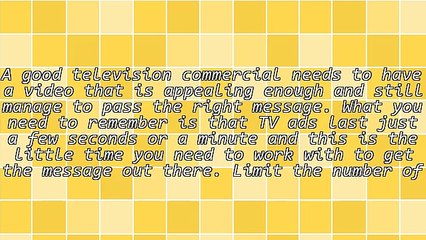 Tips To Get Your Television Advertising Right