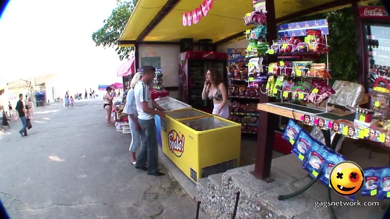 Naked and Funny Wonderous Bra (HD)