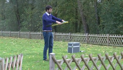 Démonstration de drone par AIRINOV