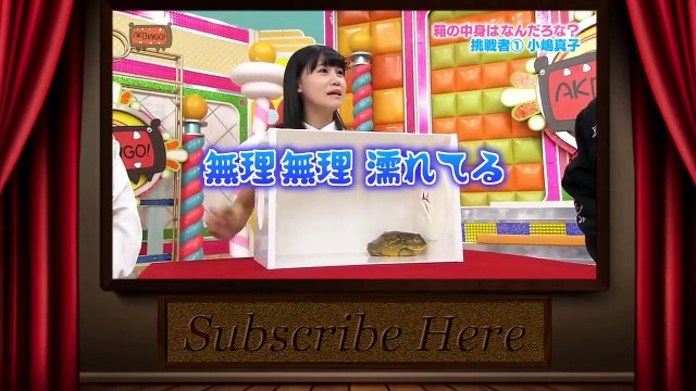 Girls have to put Hands in blind Box with Insects and Frogs in crazy Japanese TV Show