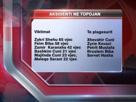 TRAGJEDI NE KUKES FURGONI BIE NE HUMNERE, 6 VIKTIMA DHE 5 TE PLAGOSUR LAJM