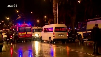 12 morts dans l'explosion d'un bus de la sécurité présidentielle à Tunis