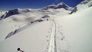 Skier Fails Down Mountain Slide | Multiple Angle Fail