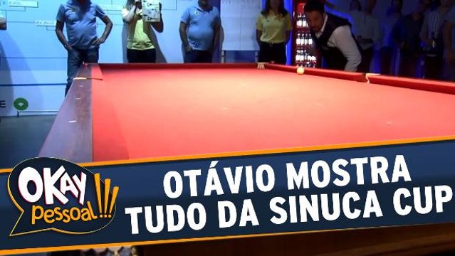 Otávio Mesquita mostra tudo da sua Sinuca Cup