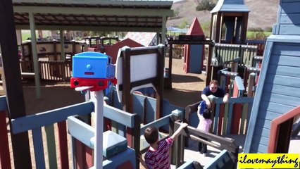 Thomas the Tank Engine went to Sunny Fields Park :-)