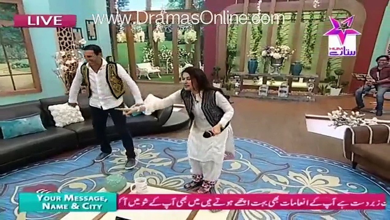 See How Younis Khan Fulfilled female fan wish in morning show