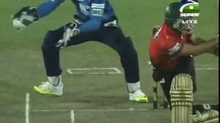 Superb Leg Break By Yasir Shah Could Not Pick By Sangakara -