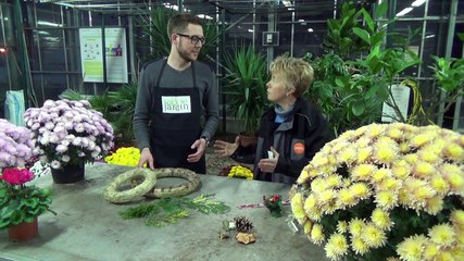 Les couronnes de l'Avent avec Sylvie et Florent