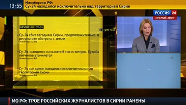 В Сирии ранены российские журналисты