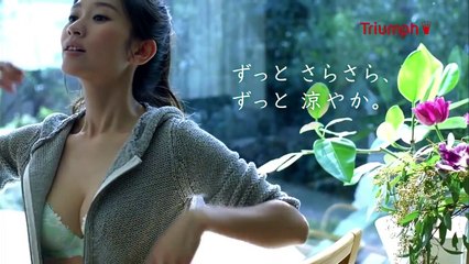 篠原涼子トリンプCMまとめ☆谷間がエ□すぎてドラマチック♪ダイエットでスタイルも抜群♪