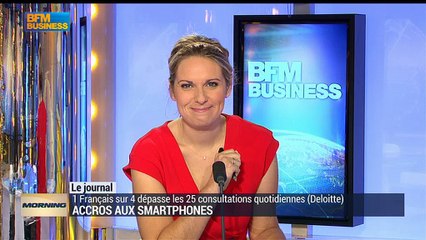 Les français accros aux smartphones