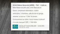 A vendre - Maison - Beauvais (60000) - 4 pièces - 73m²