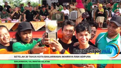 Setelah 20 Tahun Kota Banjarmasin Akhirnya Raih Adipura
