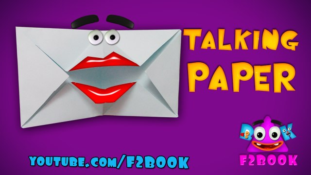 Origami Instructions - F2BOOK - Talking Mouth Paper Folding