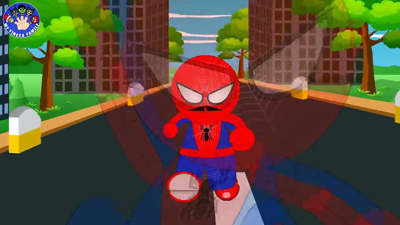 Nursery rhyme Finger Family Spider Woman Family Childrens song | CFF