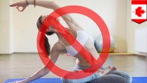Free yoga class scrapped at university because student leaders say it's 'cultural appropriation'