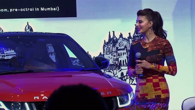 Jacqueline Fernandez at the lauh of 2016 Range Rover Evoque