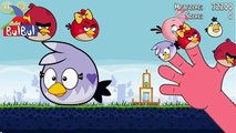 2D Finger Family Animation 209 _ Batman-Angry Bird-Pocoyo-Bear Nursery Rhymes , Animated and game cartoon movie online free video 2016
