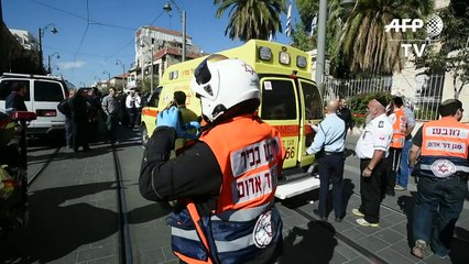 Stabbings near Jerusalem market, attackers 'neutralised'