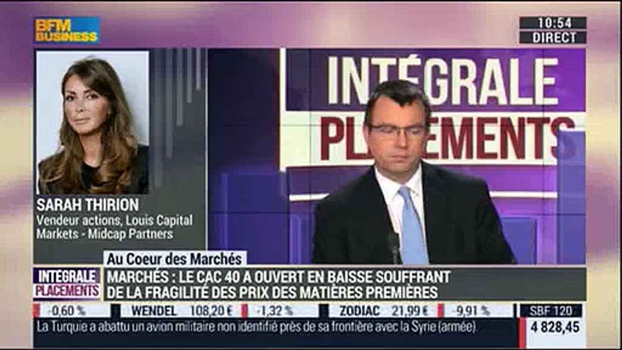 24/11/15 : Les Infos d'Experts de Bourse Direct dans Intégrale Placements.