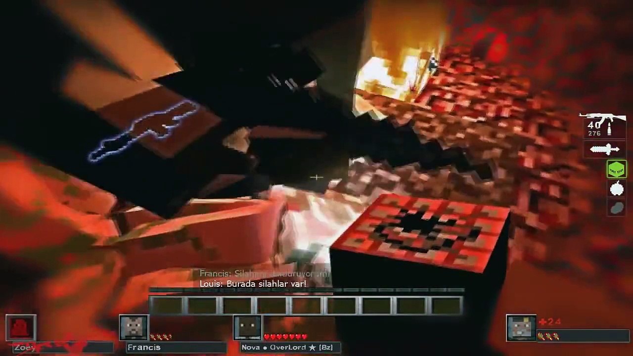 MINECRAFT : Left 4 dead Bölüm 3 FİNAL