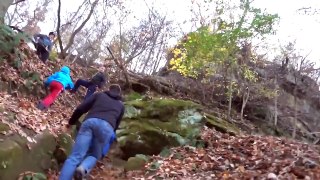 THROWING KIDS OFF A CLIFF PRANK!!