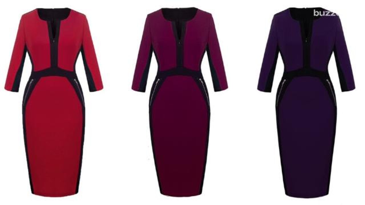 The perfect dress for meteorologists has been discovered