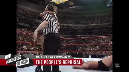 wwe Referees Get Wrecked- WWE Top 10 - 2015