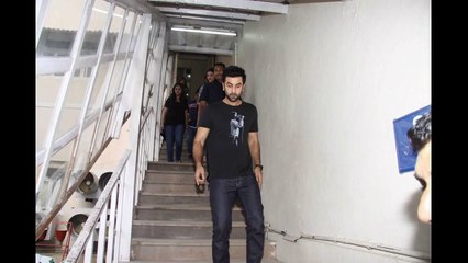 Ranbir Kapoor and Deepika Padukone at film Tamasha media interaction