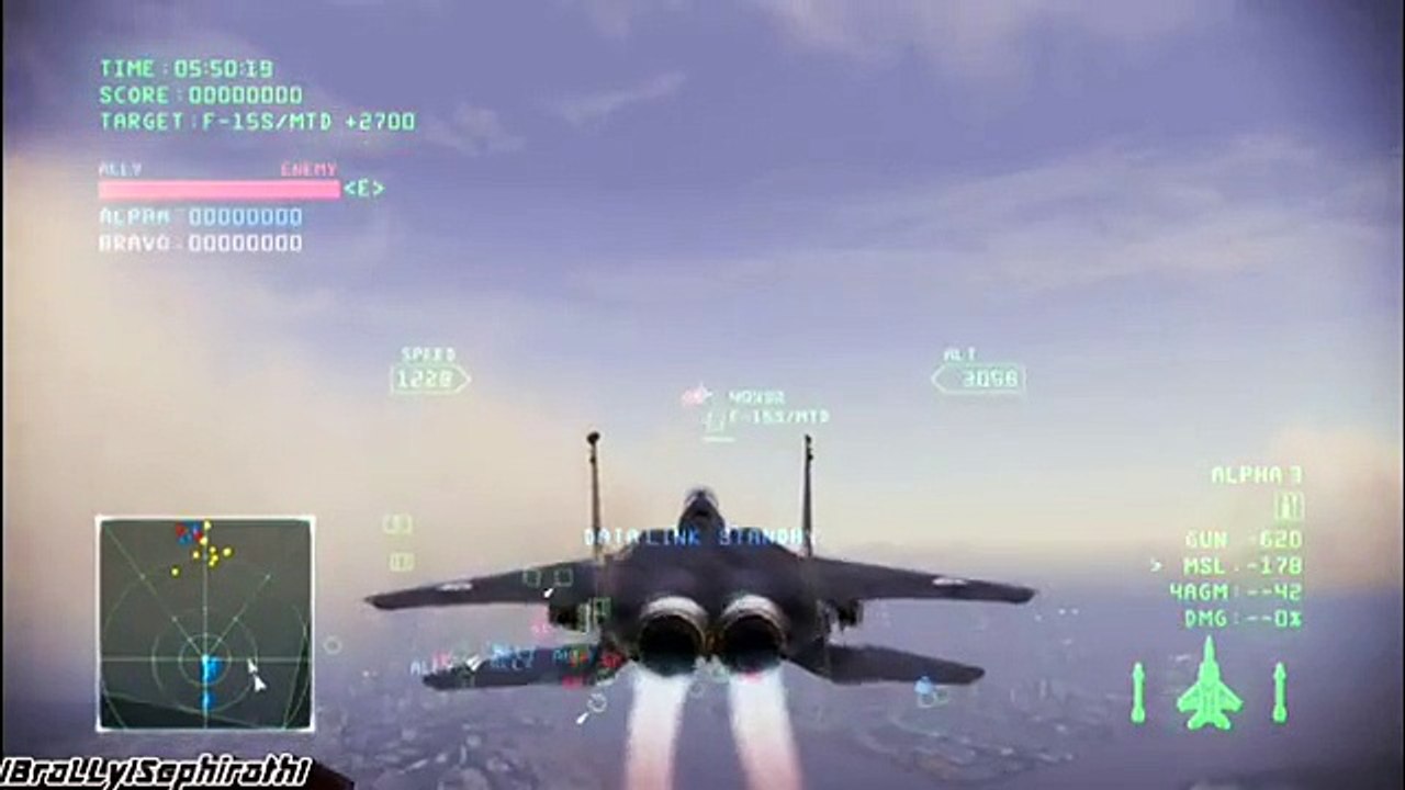 Ace Combat Infinity [PS3] Coop Online Mission [Tokyo Martial Law HARD] [HD-1080p]
