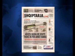 SHTYPI I DITES TITUJT KRYESORE TE FAQEVE TE PARA TE GAZETAVE SHQIPTARE 15 NENTOR 2013