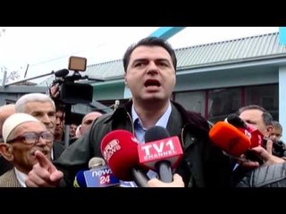 Report TV - Basha: Më 8 dhjetor protestë në Tiranë, të marrim në dorë fatet