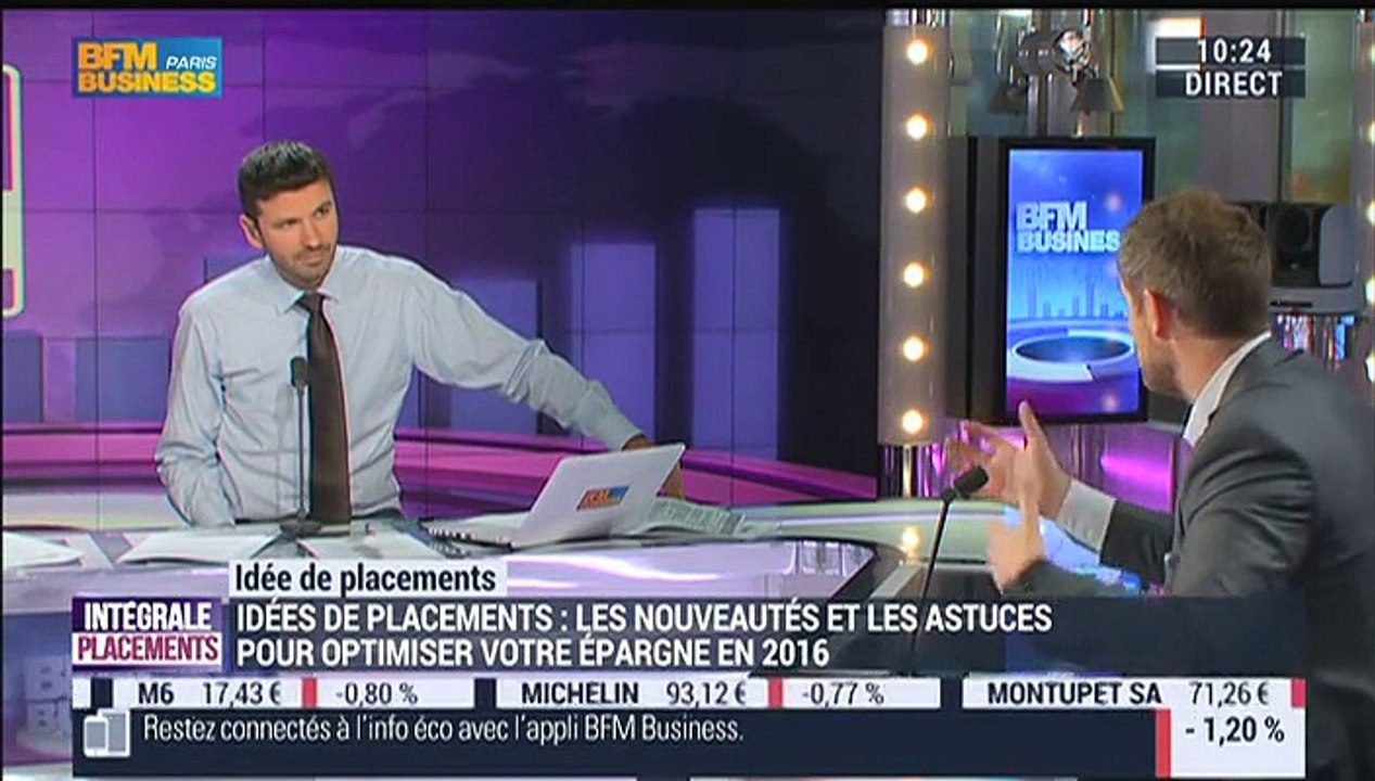 Idées de placements: Comment optimiser ses épargnes en 2016 ? - 24/11