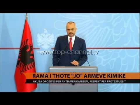 Rama i thotë JO armëve kimike - Top Channel Albania - News - Lajme