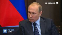 Avion russe abattu : «Un coup de poignard dans le dos» pour Poutine