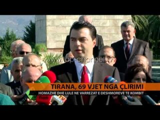 Tirana, 69 vjet nga çlirimi - Top Channel Albania - News - Lajme