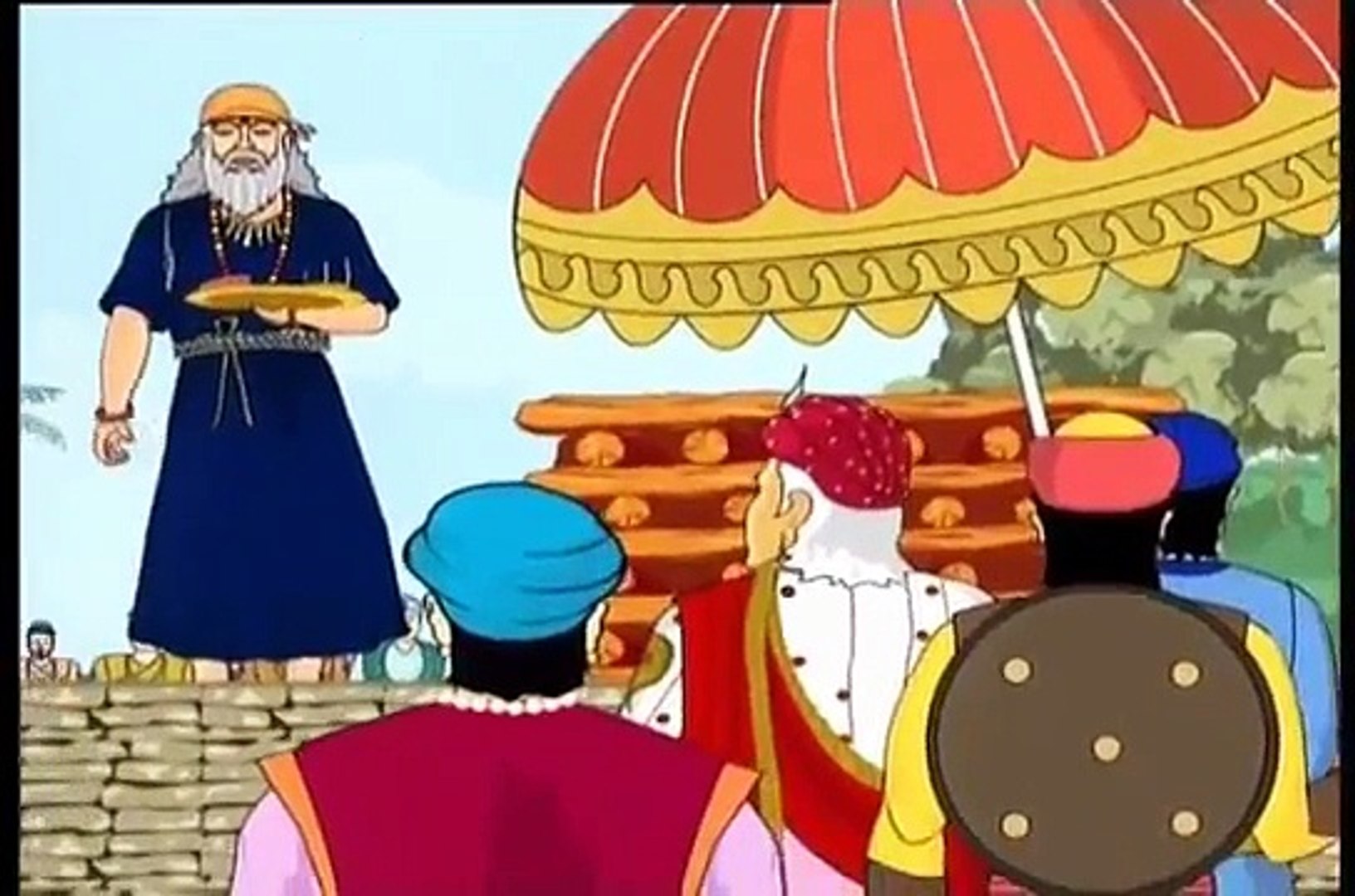 ⁣A Trip To Heaven - Akbar Birbal Stories - Hindi Animated Stories For Kids